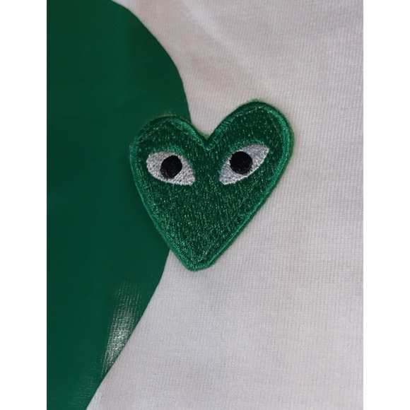 Comme Des Garçon Play Big Green Heart Tee - Picture 3 of 4